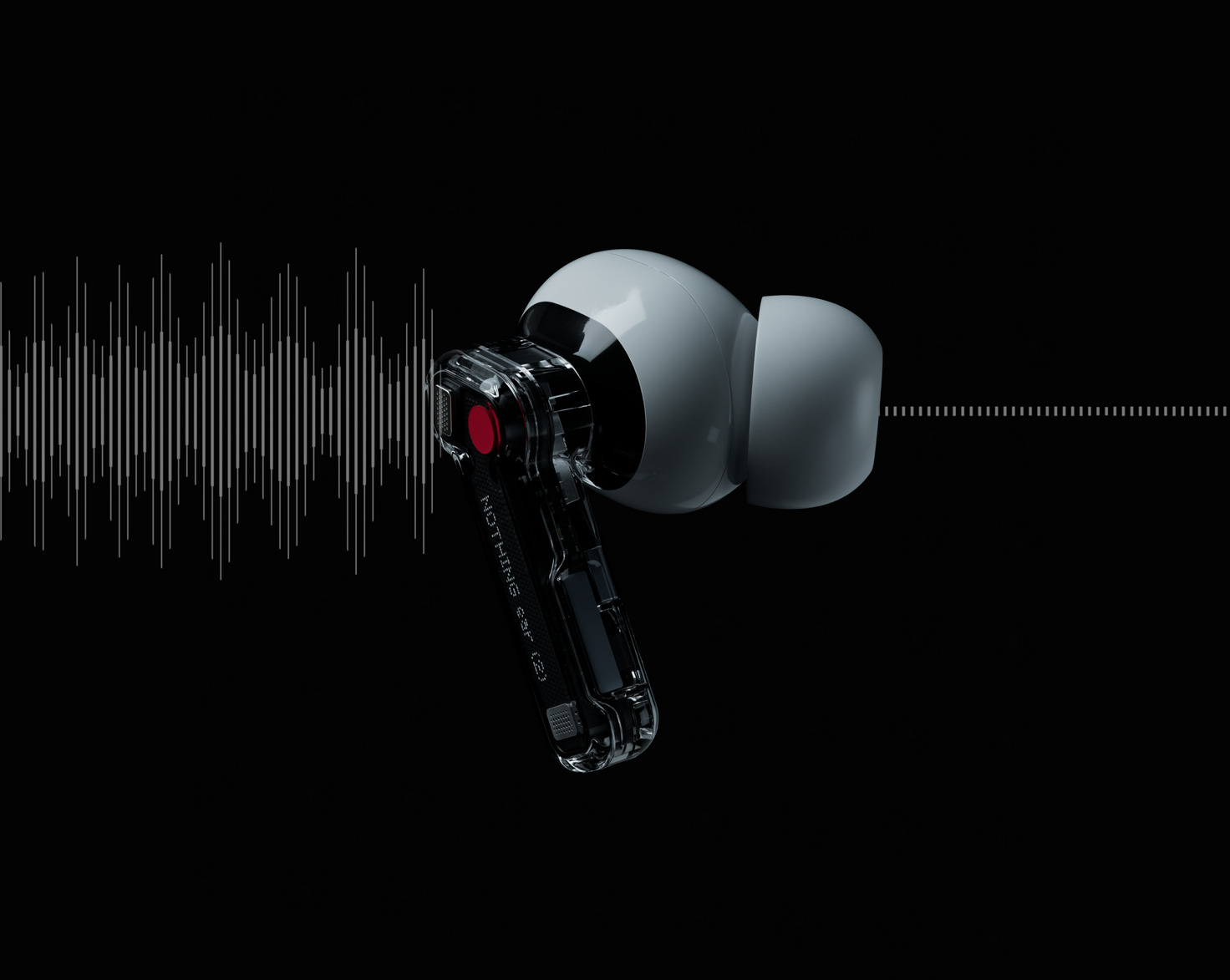 Audífonos In-Ear Nothing Ear 2 Inalámbricos con Cancelación de Ruido