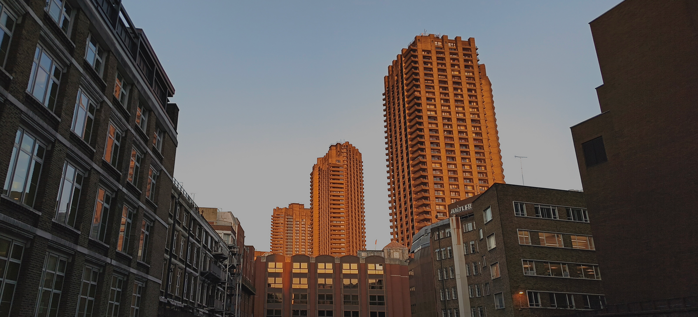 a group of tall buildings